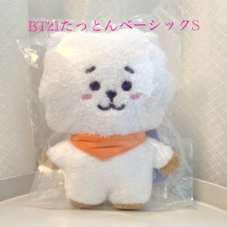 ビーティーイシビル(BT21)のBT21たっとんベーシックぬいぐるみS【RJ】(キャラクターグッズ)