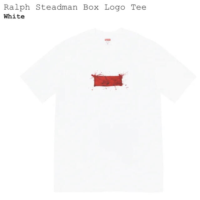 supreme Ralph Steadman Box Logo Tee