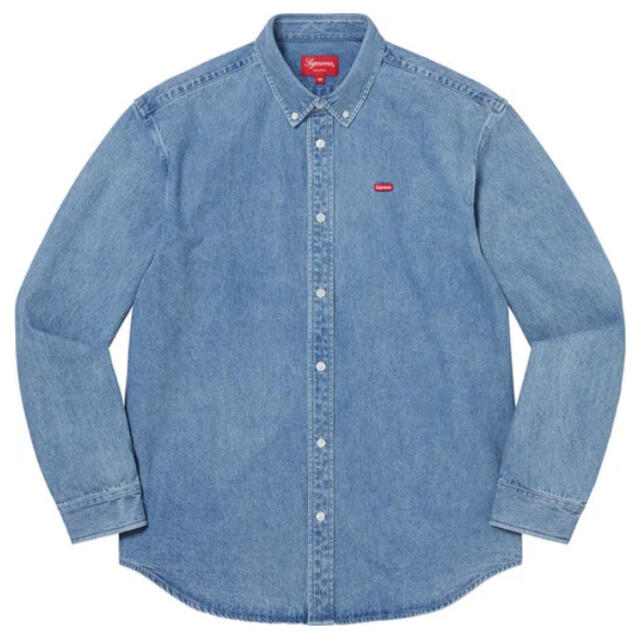 Supreme Small Box Shirt Denim Mサイズ