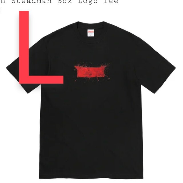 Whiteホワイト状態Ralph Steadman Box Logo Tee