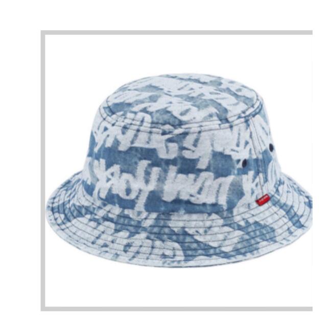 Supreme(シュプリーム)のFat Tip Jacquard Denim Crusher supreme メンズの帽子(ハット)の商品写真