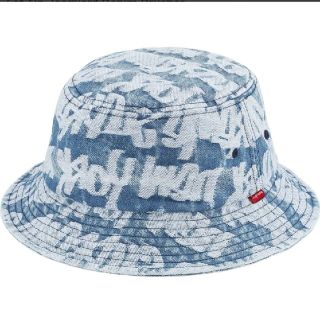 シュプリーム(Supreme)のSupreme Fat Tip Jacquard Denim Crusher (ハット)