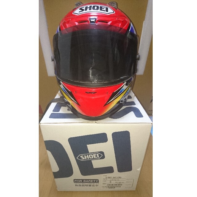 SHOEI(ショウエイ)のフルフェイスヘルメット　Ｓサイズ　加藤大治郎モデル 自動車/バイクのバイク(装備/装具)の商品写真