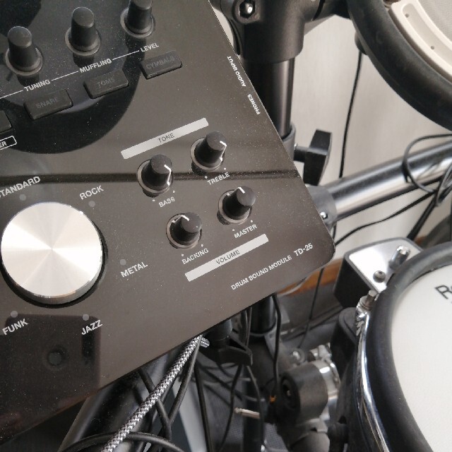 ローランド 電子ドラムTD25 公式販売品 値下げ中 電子ドラム Roland ローランド TD-25 打楽器