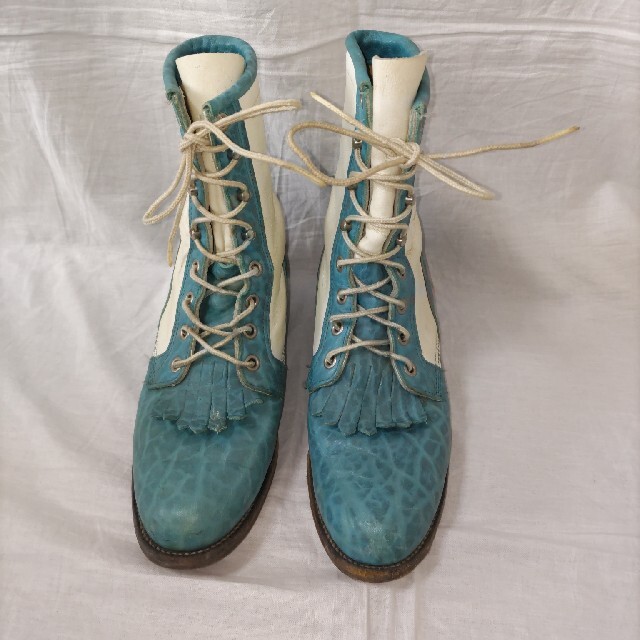 80s Justin Lace−Up Boots（Ladys） レディースの靴/シューズ(ブーツ)の商品写真