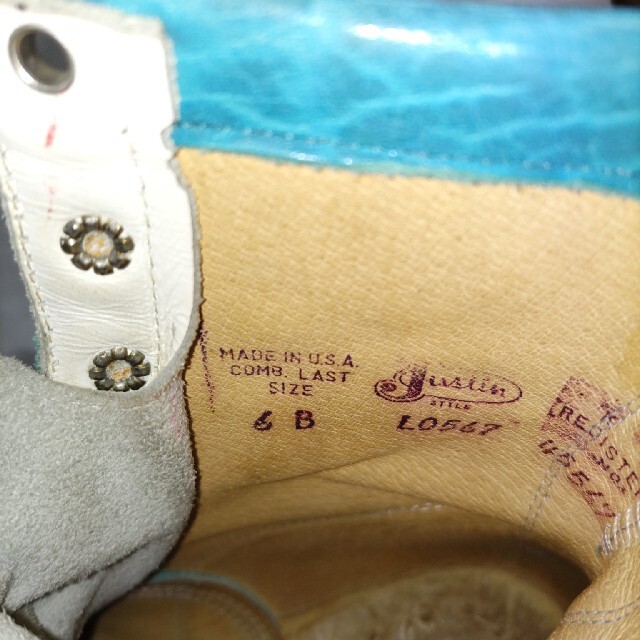 80s Justin Lace−Up Boots（Ladys） レディースの靴/シューズ(ブーツ)の商品写真