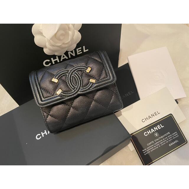 CHANEL❤️正規品長財布❤️シャイニーピンク