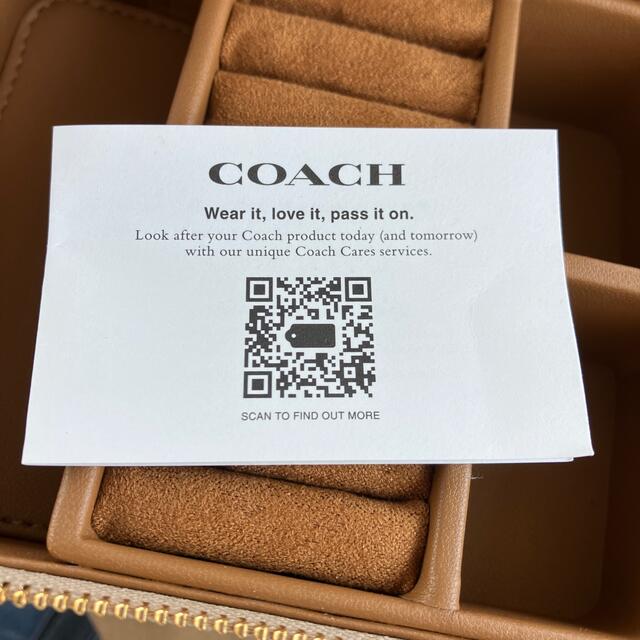 COACH(コーチ)の※今だけお値下げ♡COACH アクセサリーケース 新品未使用 インテリア/住まい/日用品のインテリア小物(小物入れ)の商品写真