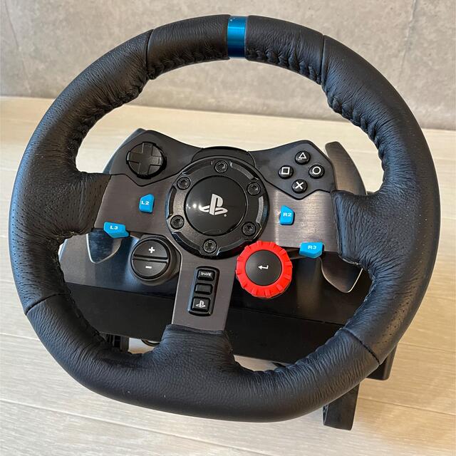 PlayStation(プレイステーション)のG29 DRIVING FORCE（ハンドルコントローラー） エンタメ/ホビーのゲームソフト/ゲーム機本体(その他)の商品写真