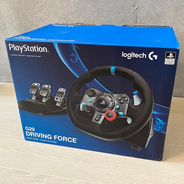 PlayStation(プレイステーション)のG29 DRIVING FORCE（ハンドルコントローラー） エンタメ/ホビーのゲームソフト/ゲーム機本体(その他)の商品写真