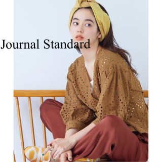 ジャーナルスタンダード(JOURNAL STANDARD)の★ジャーナルスタンダード★カットワークレースブラウス ブラウン (シャツ/ブラウス(長袖/七分))