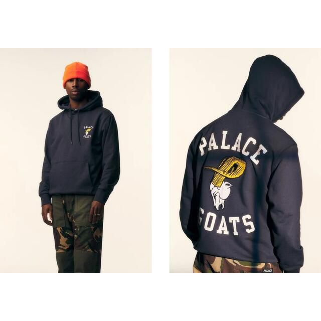 Mサイズ PALACE GOATS HOOD BLACK パーカー | www.ofa.sg