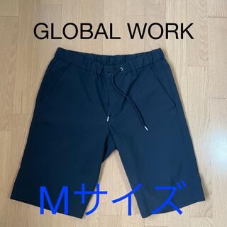 グローバルワーク(GLOBAL WORK)のグローバルワーク　ブラック短パン　サイズM(ショートパンツ)