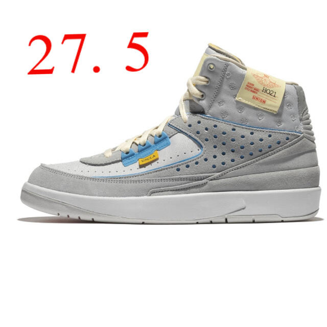 27.5 UNION Nike Air Jordan 2  Grey Fog