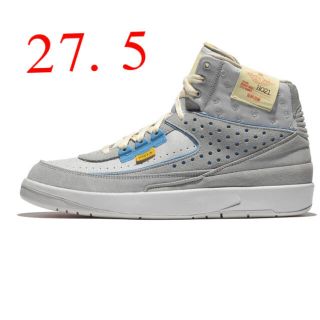 ナイキ(NIKE)の27.5 UNION Nike Air Jordan 2  Grey Fog (スニーカー)