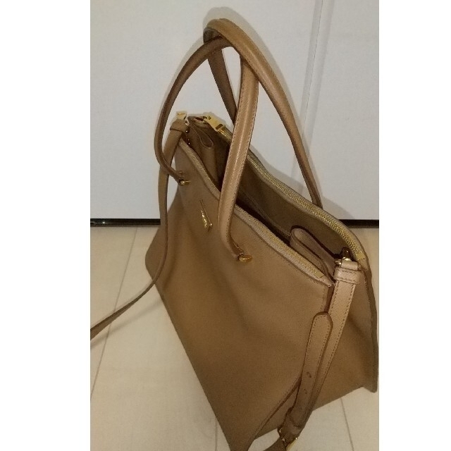 PRADA プラダ BN2760 キャラメル サフィアーノ バッグ