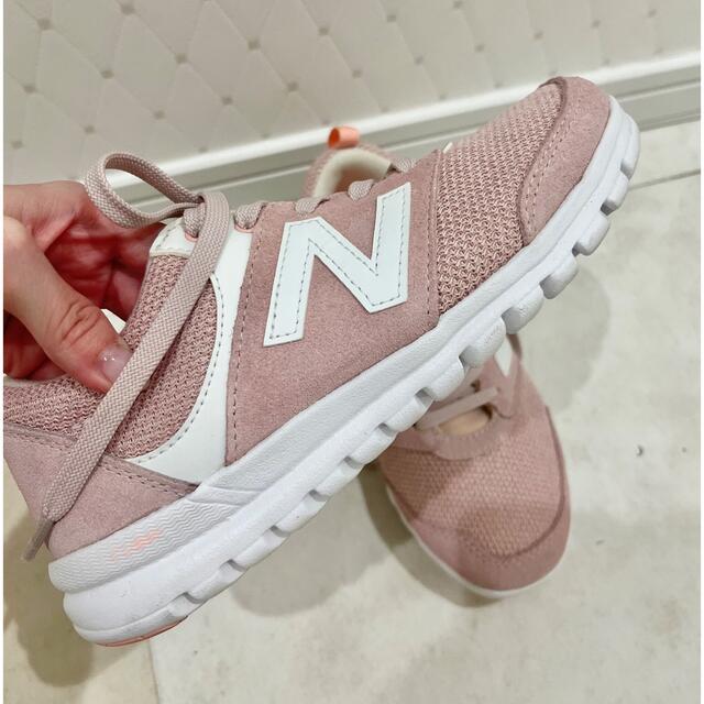 New Balance(ニューバランス)のニューバランス スニーカー ピンク 22cm レディースの靴/シューズ(スニーカー)の商品写真