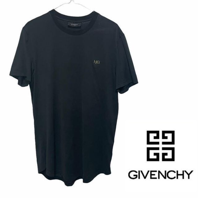 GIVENCHY ジバンシー　カットソー　Tシャツ　胸ロゴ　HDG ビック80身幅