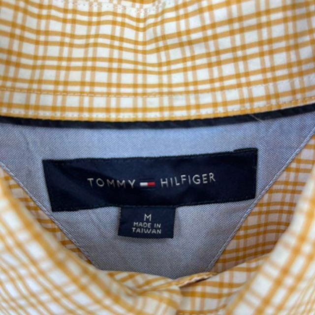 TOMMY HILFIGER(トミーヒルフィガー)のTOMMY HILFIGERトミーヒルフィガー　長袖チェックボタンダウンシャツM メンズのトップス(シャツ)の商品写真