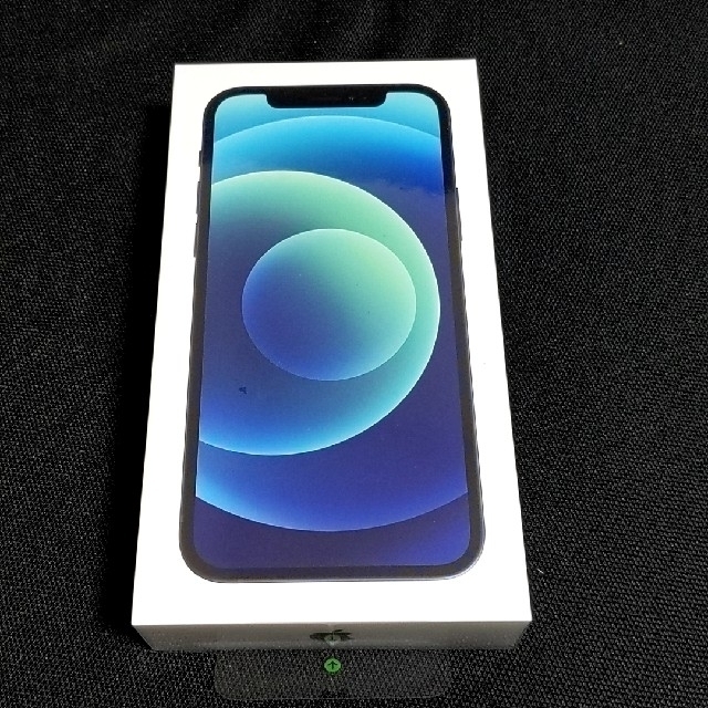 おまけ付】 iPhone - ブルー ホワイト 64GB iPhone12 アップル