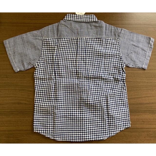 MPS(エムピーエス)のチェックシャツ　mps 新品未使用 キッズ/ベビー/マタニティのキッズ服男の子用(90cm~)(Tシャツ/カットソー)の商品写真