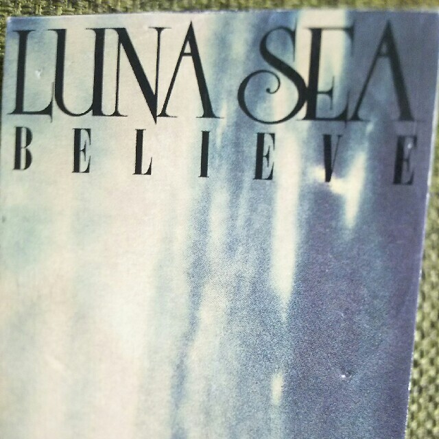 LUNA SEA初回盤BELIEVEポストカード付き☆プレミア8cmシングルCD 6