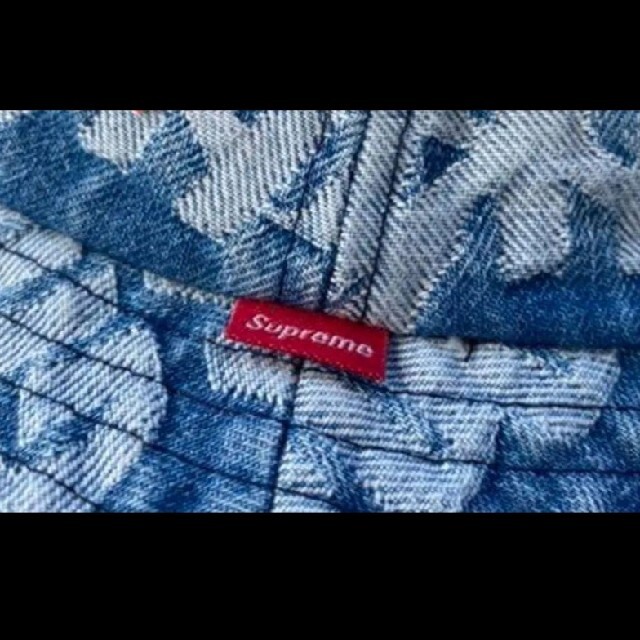 Supreme(シュプリーム)のSupreme Fat Tip Jacquard Denim Crusher メンズの帽子(ハット)の商品写真