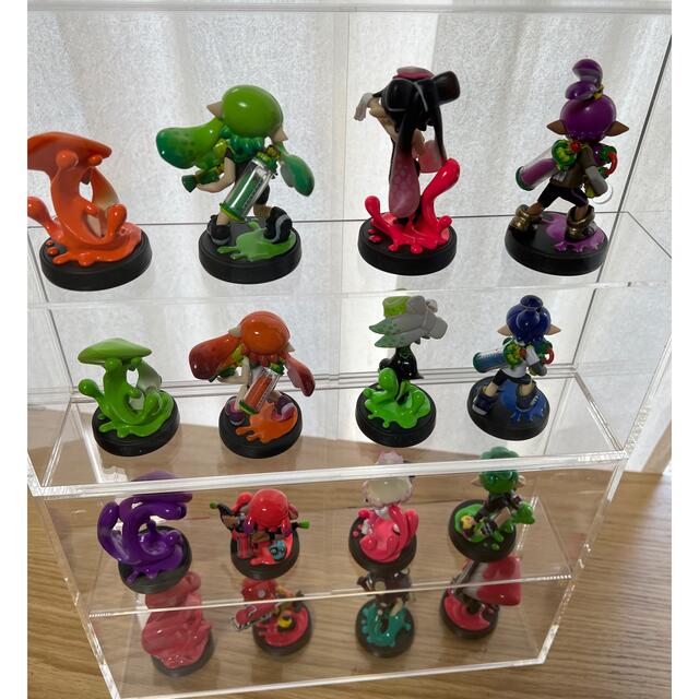 任天堂(ニンテンドウ)のスプラトゥーンamiibo16種コンプリートセット エンタメ/ホビーのフィギュア(ゲームキャラクター)の商品写真