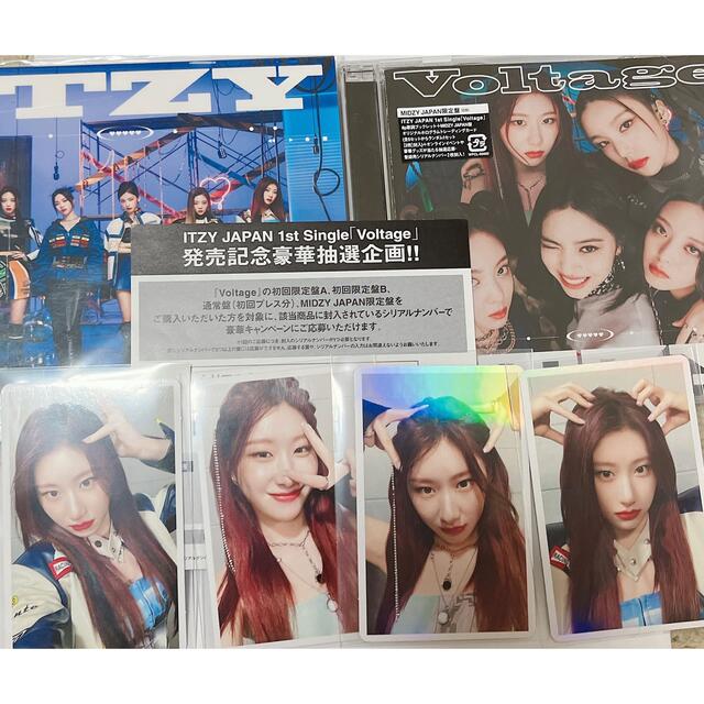 ITZY(イッチ)のvoltage itzy チェリョン トレカセット エンタメ/ホビーのCD(K-POP/アジア)の商品写真