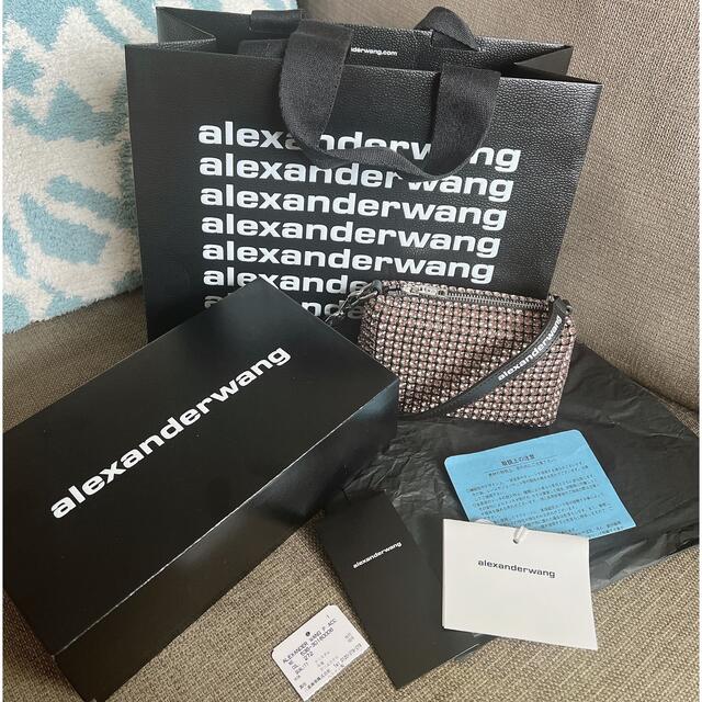 Alexander Wang - アレキサンダーワン ポーチ バッグ ラインストーンの