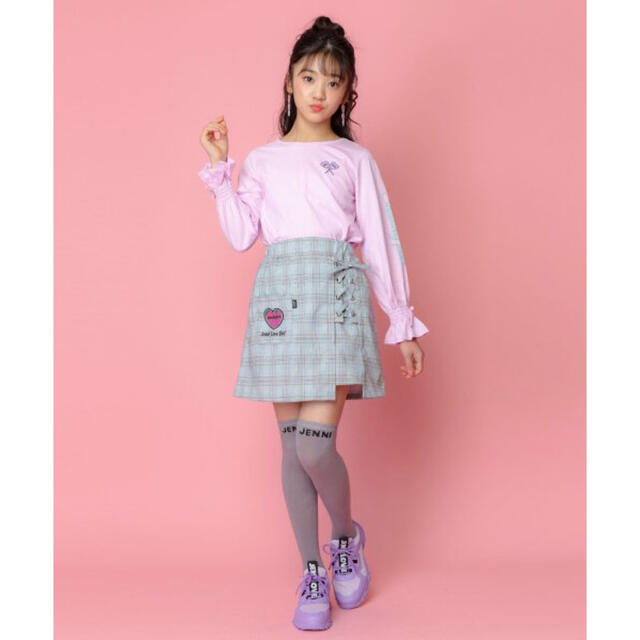 JENNI(ジェニィ)のジェニィ　JENNI スカート　チェック キッズ/ベビー/マタニティのキッズ服女の子用(90cm~)(スカート)の商品写真