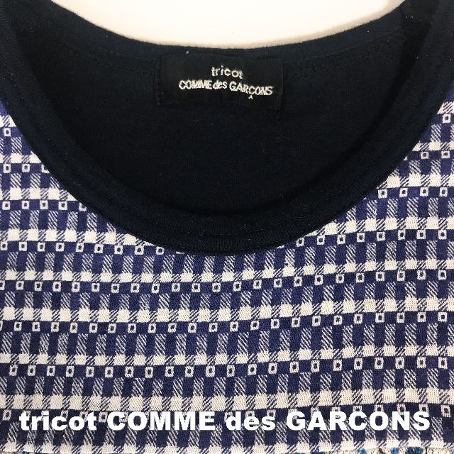COMME des GARCONS(コムデギャルソン)の【Tricot COMME des GARCONS】麻混 テキスタイル ジレ レディースのトップス(ベスト/ジレ)の商品写真