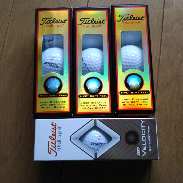 Titleist(タイトリスト)の花咲く様専用タイトリストボールセット スポーツ/アウトドアのゴルフ(その他)の商品写真