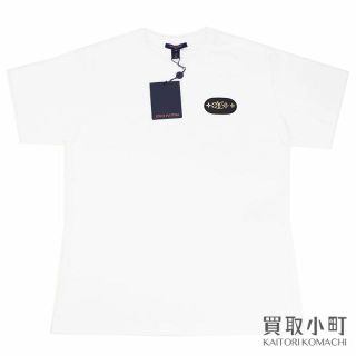 ルイヴィトン(LOUIS VUITTON)のルイヴィトン（LOUIS VUITON) レザーパッチ クルーネックTシャツ(Tシャツ/カットソー(半袖/袖なし))