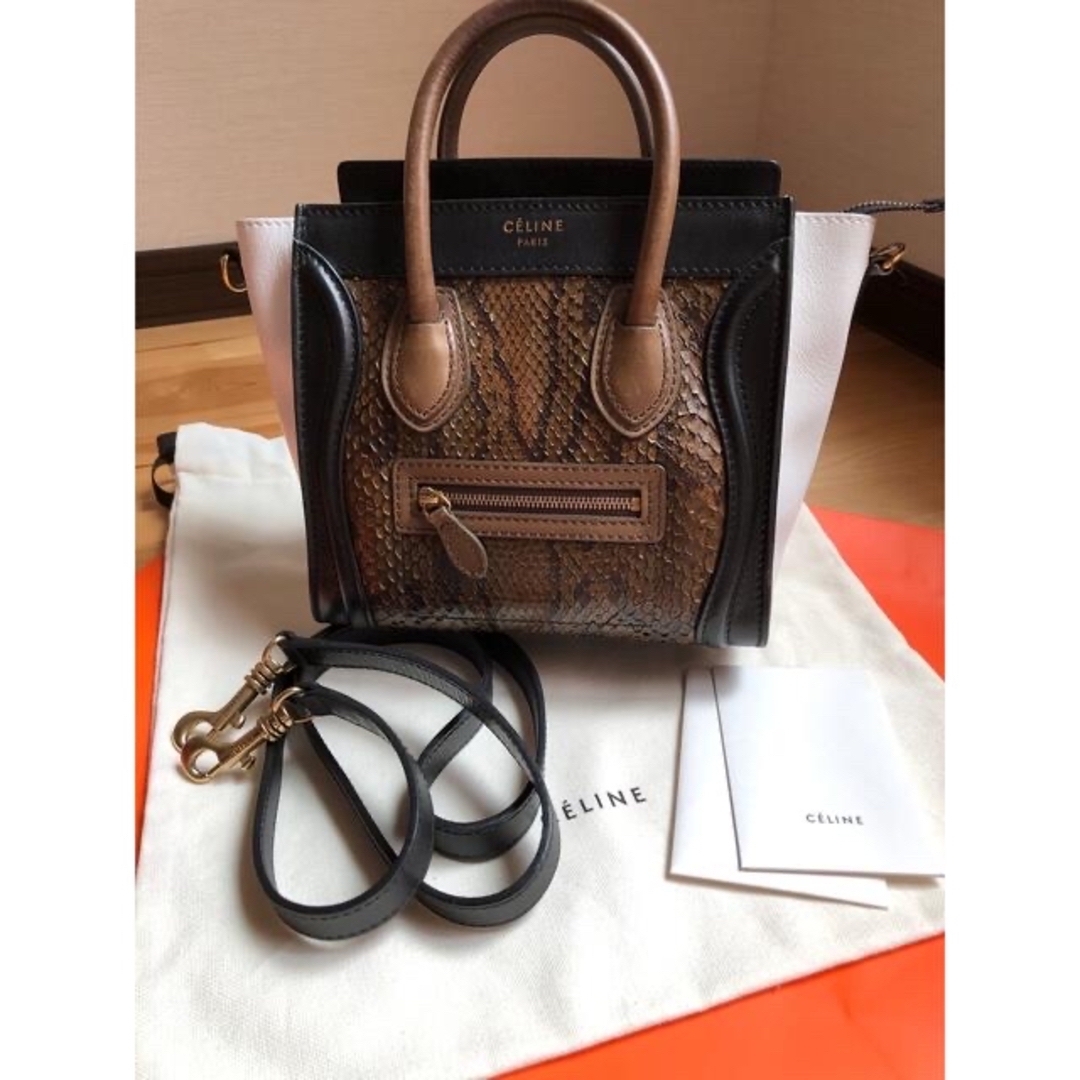 CELINE - レア!!CELINEセリーヌラゲージナノ旧ロゴフィービー CELINE - レア!!CELINEセリーヌラゲージナノ旧ロゴフィービー