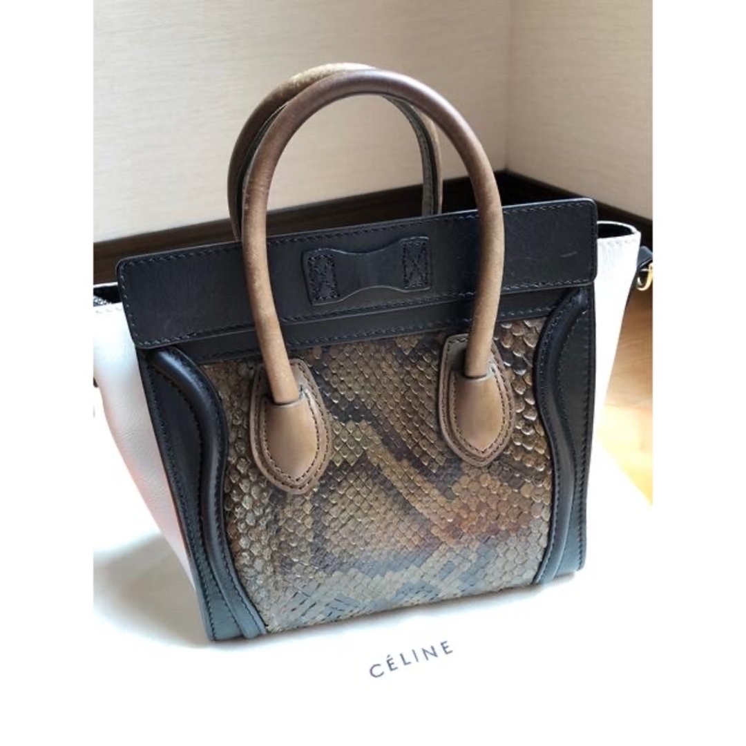 CELINE - レア!!CELINEセリーヌラゲージナノ旧ロゴフィービー CELINE - レア!!CELINEセリーヌラゲージナノ旧ロゴフィービー
