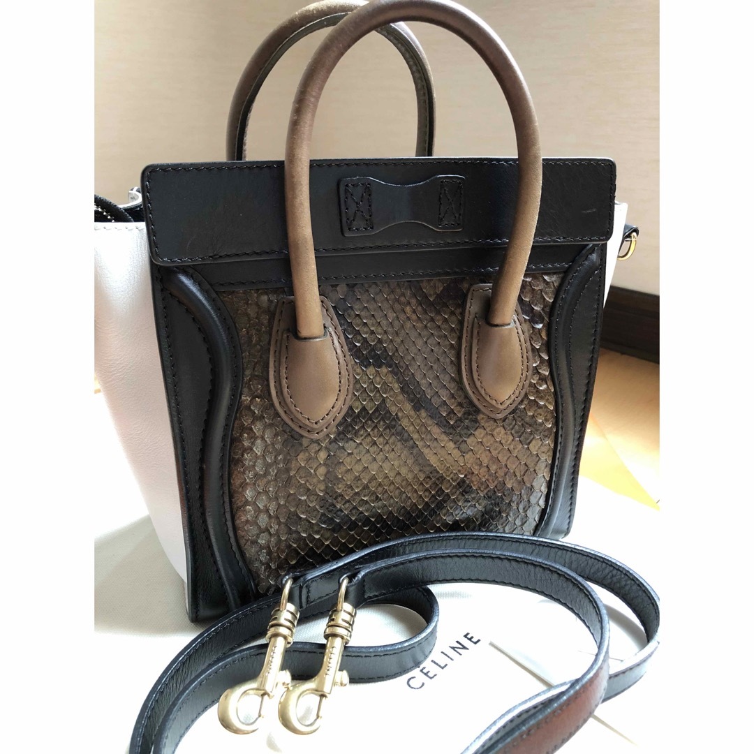 CELINE - レア!!CELINEセリーヌラゲージナノ旧ロゴフィービー CELINE - レア!!CELINEセリーヌラゲージナノ旧ロゴフィービー