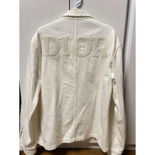 dior homme ホワイトデニムシャツ 20aw