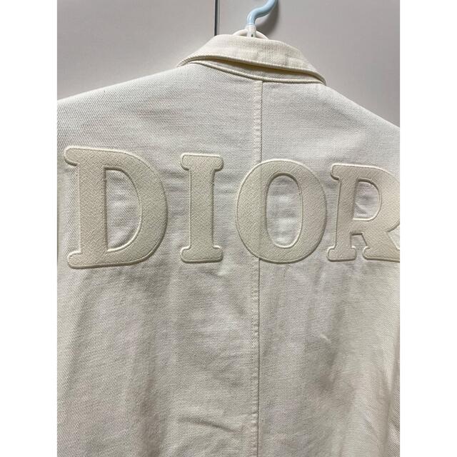 dior homme ホワイトデニムシャツ 20aw