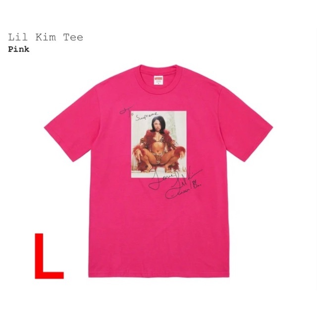 Supreme Lil Kim Tee "Pink"  L 新品未使用