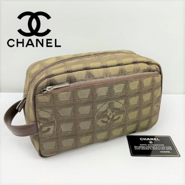 未使用□CHANEL シャネル□ ニュートラベルライン セカンドバッグ