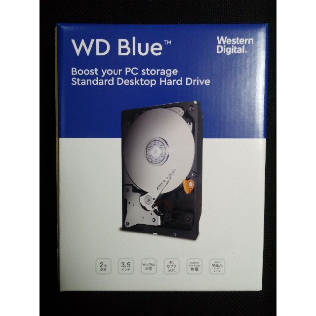 正常動作品 WD Black HDD 4TB  3.5インチ 内蔵HDD