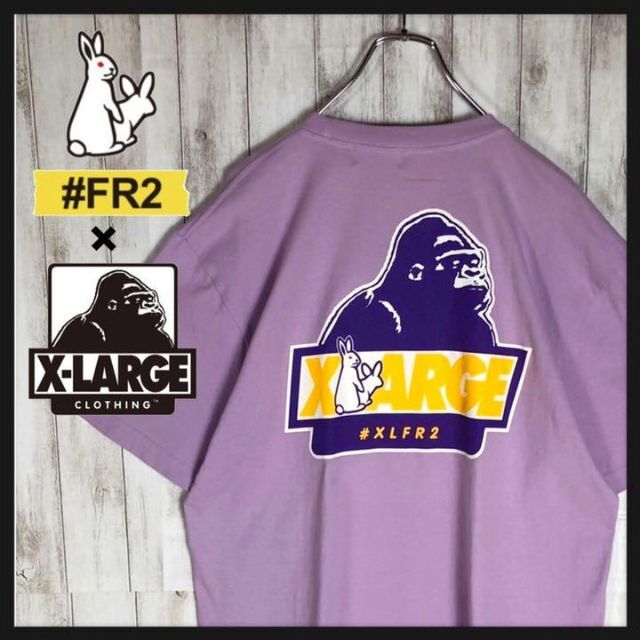 安いそれに目立つ FR2 XLARGE 限定コラボ パイルロゴ 色情兎