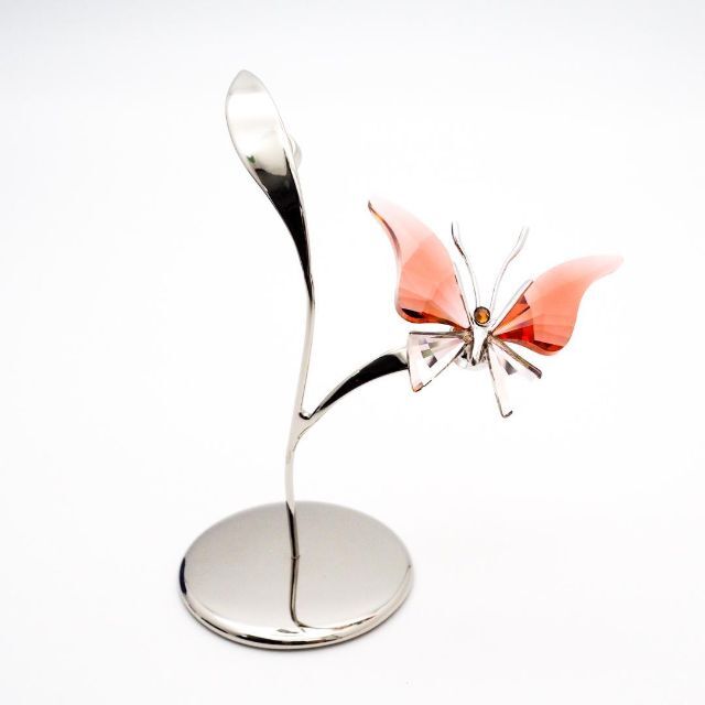 人気人気SALE SWAROVSKI - 《希少》SWAROVSKI バタフライ クリスタル