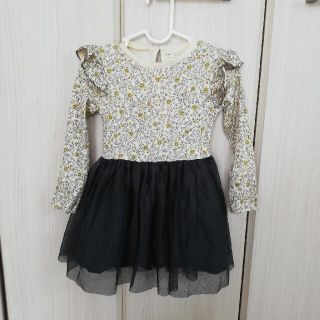 ザラキッズ(ZARA KIDS)のZARA baby kids ワンピース　98サイズ　チュールスカート　フリル(ワンピース)