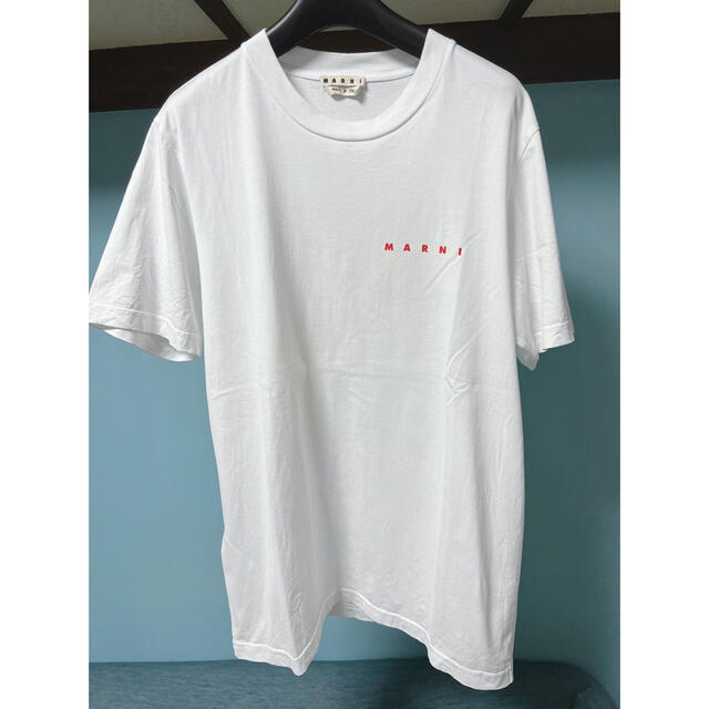 Marni(マルニ)の【美品】MARNI プリントロゴTシャツ メンズのトップス(Tシャツ/カットソー(半袖/袖なし))の商品写真