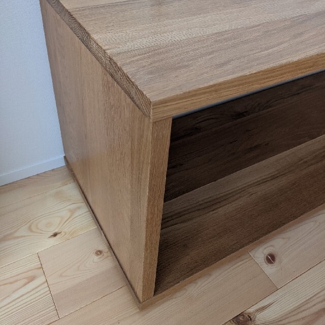 無印良品 無垢材 木製テーブルベンチ オーク材