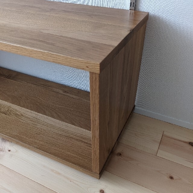 MUJI (無印良品) - 無印良品 無垢材 木製テーブルベンチ オーク材の