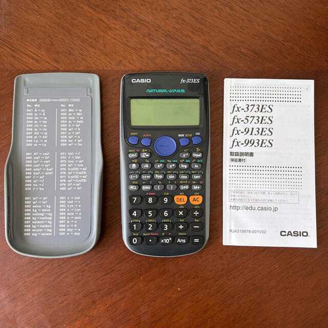 CASIO(カシオ)のCASIO 関数電卓 fx-373ES インテリア/住まい/日用品のオフィス用品(OA機器)の商品写真