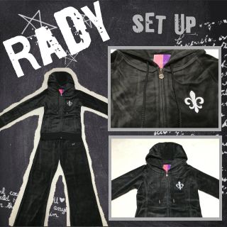 レディー(Rady)の新品タグ付♡Rady♡エンブレム♡ビジュー♡セットアップ(ルームウェア)